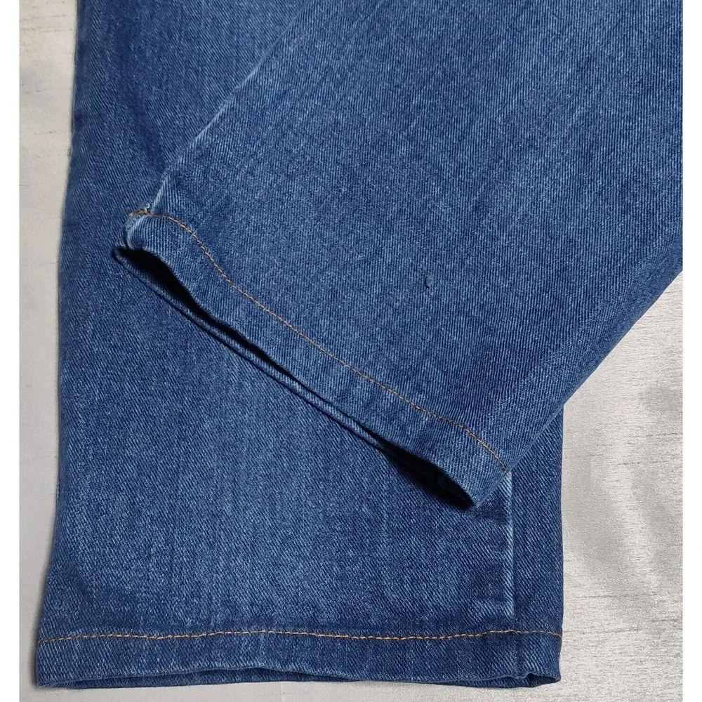 VTG GANT USA Men 38X32 (Actual 37x31)‎ Blue Denim Five Pocket Jeans